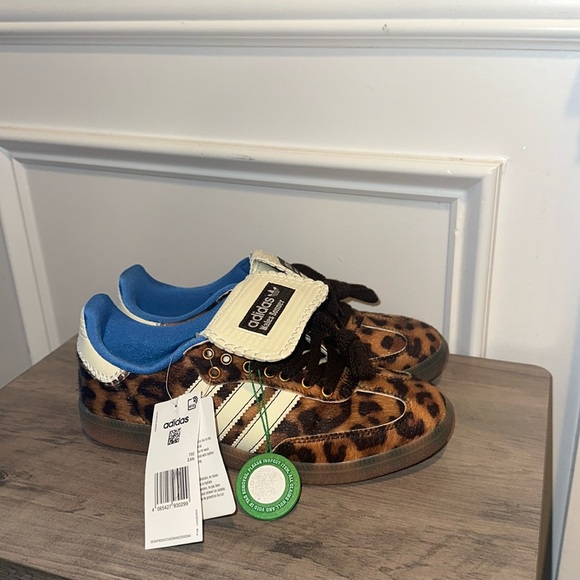 Adidas x Wales Bonner samba leopard size 6.5 - Picture 1 of 4